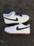 Dunk Low Branco/azul
