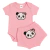 Conjunto Panda Manga Curta Algodão - comprar online