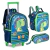 Kit de Mochila Lancheira e Estojo Dinossauro Clio