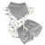Conjunto Bandana Cinza
