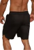 Short praia moleton preto na internet