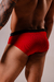 Sunga fit vermelho canelado - comprar online