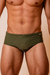 Sunga slim verde canelado premium - comprar online