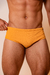 Sunga slim amarelo quente canelado - comprar online