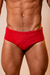 Sunga slip 3 vermelho canelado - buy online