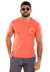 Camiseta gola U coral the sunga