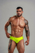 Sunga slip amarelo neon beach gloss - comprar online