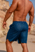 Short praia moleton azul - comprar online