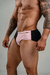 Sunga slim preto e rosa canelado - buy online