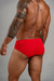 Sunga slip 3 vermelho canelado - buy online