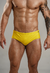 Sunga slip 3 amarelo opaco