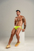 Sunga slip argola amarelo neon beach gloss - comprar online