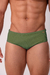 Sunga slim verde lodo canelado - comprar online