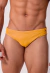 Sunga ultra slim amarelo mostarda canelado
