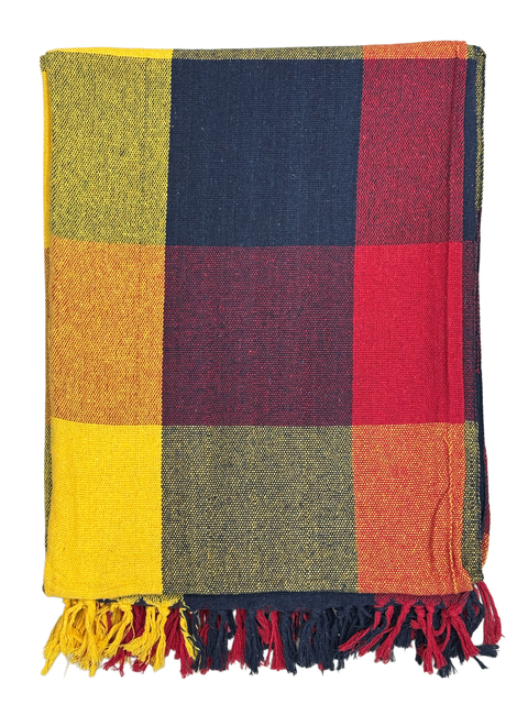 Manta G 2,40m x 1,80m Xadrez Colorido - comprar online