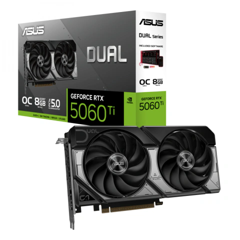 PLACA DE VIDEO ASUS DUAL RTX 5060TI 8GB OC