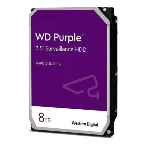 Imagen de DISCO HDD 8TB WD PURPLE WD85PURZ
