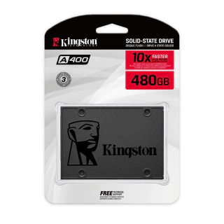 Imagen de Disco Interno SSD KINGSTON A400 480GB 2.5" SATA 3.0 500MB/s