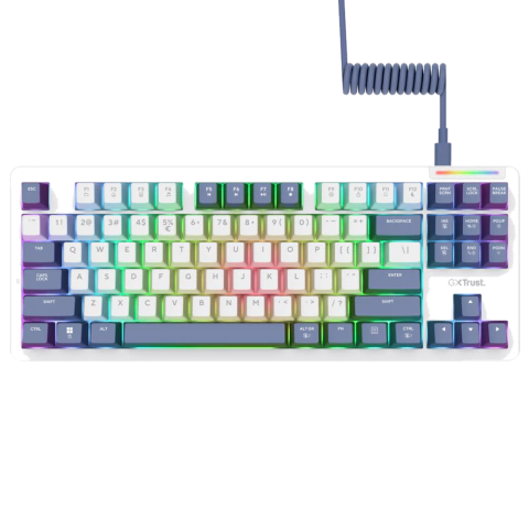 TECLADO TRUST XYRA TKL MECHANICAL GXT872 US - tienda online