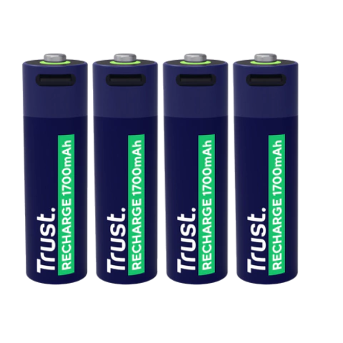 PILAS AA RECARGABLES USB-C TRUST X4 en internet