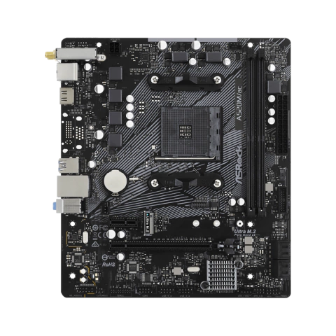 MOTHER ASROCK (AM4) A520M WIFI-AC+BT (BULK) en internet