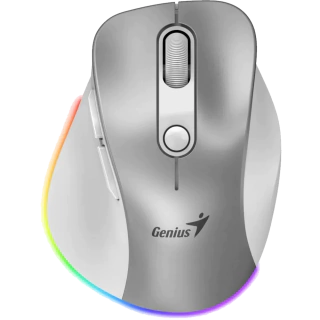 MOUSE WIRELESS MINI GENIUS ERGO 9000S PRO RECARGABLE PEARL/WHITE en internet