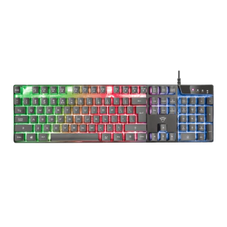 TECLADO GAMER TRUST AZOR GXT 835 / IDIOMA INGLES en internet