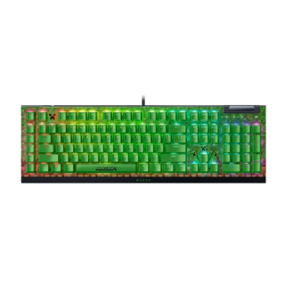 TECLADO GAMER RAZER BLACKWIDOW V4 X MINECRAFT EDITION GREEN SW en internet