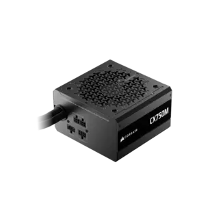 Fuente CORSAIR CX-M Series CX750M 750W ATX 3.1 Cybenetics Bronze Semi-Modular