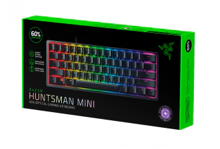 TECLADO GAMER RAZER HUNTSMAN MINI PURPLE-SWITCH CLICKY ESPAÑOL