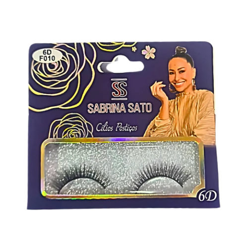 Cílios Postiços 6D com 1 Par F010 - Sabrina Sato - comprar online