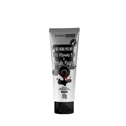 Máscara em Gel Facial Peel Off Pró Argila Negra - Dermachem - comprar online