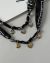 Choker Bandana Charms - Preta - comprar online