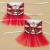 10un vestido Traje Fantasia Pet Natal Luxo Femêa personalizado - comprar online
