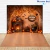 Fundo Fotográfico Halloween personalizado com sua logo para pets ref2607