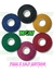 KIT 6 Finger Tapes NQV GOLD 13.7 metros - Grip tape, fita de dedo para jiu-jitsu, judô, escalada, handebol, vôlei e proteção total do dedo