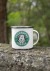 Taza Jarrito Enlozado Vintage Blanco 350ml Diseño Exclusivo - comprar online