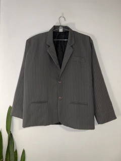 Blazer Cinza Manga 3/4 | G - loja online