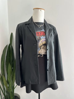 Imagem do Blazer de Couro Preto JVL | G