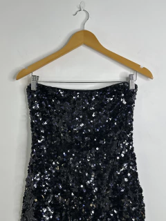 Vestido Tomara que Caia de Paetê | P