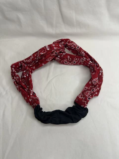 Faixa de Cabelo Vermelha - comprar online