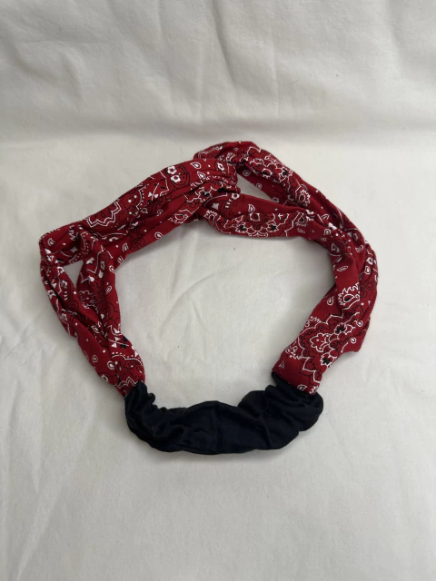 Faixa de Cabelo Vermelha - comprar online