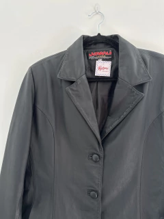 Blazer de Couro Preto JVL | G - comprar online