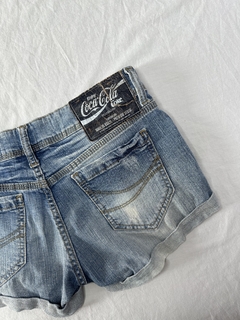 Micro Shorts Vintage Coca-Cola | 38 - Restore Brechó