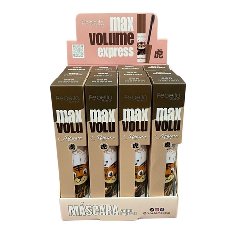 Máscara para Cílios Cute Tiger Marrom C/12 - Febella (MA30444) - comprar online