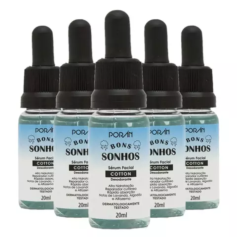 Sérum Facial Cotton Bons Sonhos C/6 - Poran (PR312) - comprar online