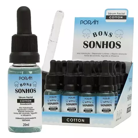 Sérum Facial Cotton Bons Sonhos C/24 - Poran (PR312) - comprar online