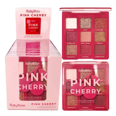 Paleta De Sombras Pink Cherry C/12 - Ruby Rose (HB-E2202) - comprar online