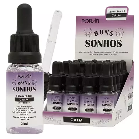 Sérum Facial Calm Bons Sonhos C/24 - Poran (PR322)