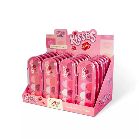 Paleta De Sombras Kisses C/24 - City Girls (CG360) - comprar online